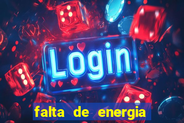 falta de energia em caucaia